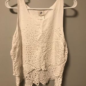 Cabi Eyelet Blouse